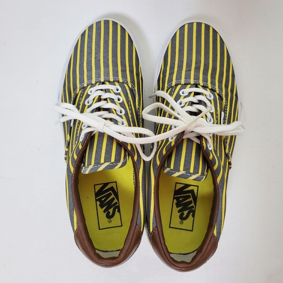 Yellow striped Vans! - Picture 6 of 9
